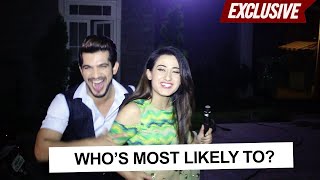 Who's most likely to with Alisha Panwar & Arjun Bijlani | Ishq Mein Marjawan