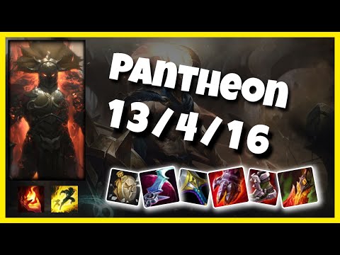 Pantheon vs Zed KOREAN Challenger MID (13/4/16) - v10.25