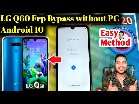 LG Q60 Frp Bypass without PC