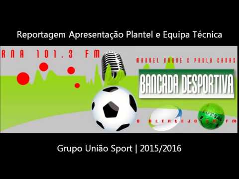 Apresentação Equipa Técnica e Plantel U. Montemor | Época 2015/2016