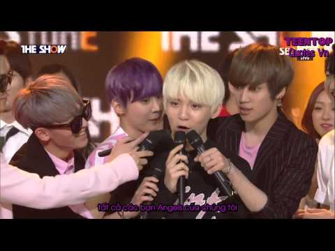 [ Vietsub] 150630 SBS MTV The Show #TEENTOPAHAH1stWIN Winning Speech