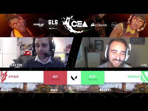 CEA Valorant Fall 2020 | Week 5 Open | Ryerson University vs Rochester Institute of Technology Orang