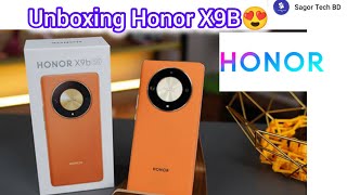 Official Honor X9B 5G unboxing 😍 || Best smartphone in Honor||🔥 #viralvideo #Honorx9b #sagortechbd