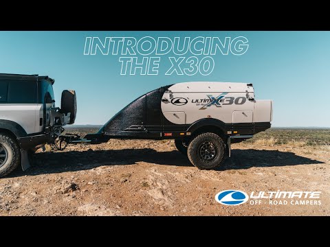 Ultimate Off Road Campers celebrating 30 years of Australia's Best Camper Trailers with the new X30!