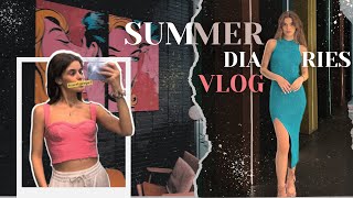 SUMMER DIARIES VLOG ♡ Travel preps, Comedy Show, ZARA Try-On, Brunch, Cozy Lebanese Night فلوج صيفي