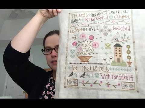 Nicole's Needlework: Episode 7 - More stitching than Knitting (again)