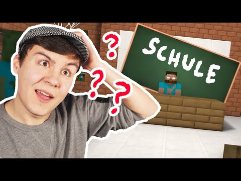 The weird MINECRAFT SCHOOL?! - Roman Reacts [German/HD]
