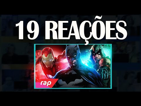 MULT REACT - Rap do Homem de Ferro, Batman e Arqueiro Verde - SEM PODERES | NERD HITS (7 Minutoz)