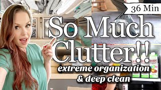 Let's ORGANIZE clutter!!  Transform my home with EXTREME ORGANIZATION & CLEAN!