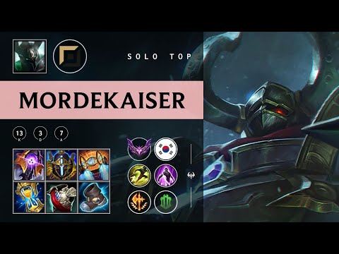 Mordekaiser Top vs Camille - KR Master Patch 25.23