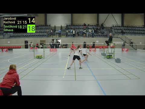 Badminton: MČR U19 Český Těšín 3.12.2022 - kurt 4