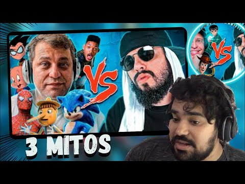 REACT 2 EM 1 Marco Ribeiro (Dublador) Vs. Mussoumano - ,Marco Ribeiro (Dublador) Vs. Mussoumano