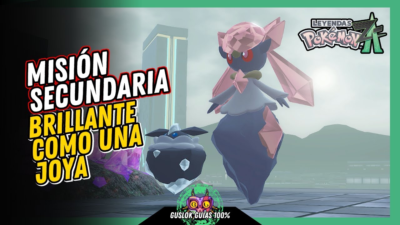 MISIÓN SECUNDARIA EXTRA 1: BRILLANTE COMO UNA JOYA | GUÍA 100% | 💯Leyendas Pokemon: Z-A🏆 MISIÓN SECUNDARIA EXTRA 1: BRILLANTE COMO UNA JOYA | GUÍA 100% | 💯Leyendas Pokemon: Z-A🏆