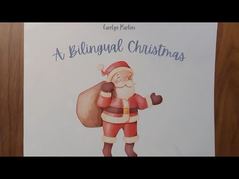 🎄Bilingual readaloud of "A Bilingual Christmas" by Carolyn Martins
