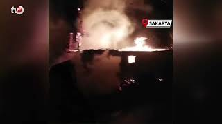 Odunluk Yangını Ekiplerin Hızlı Müdahalesi İle Söndürüldü