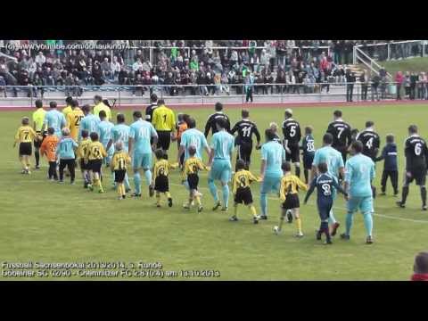 Sachsenpokal 3. Runde: Döbelner SC 02/90 - Chemnitzer FC 2:8 (0:4) am 13.10.2013