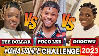 Poco lee vs Tee dollar vs Odogwu Mara dance challenge, who is the mara best dancer