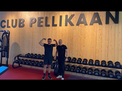 Trainen in een andere gym | Club Pellikaan | Apeldoorn | schouders en armen | Kyo Buter |