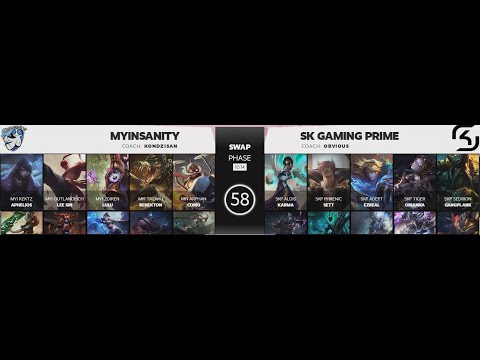 Primeleague Competetive Draft Analyse MyInsanity vs SK Gaming Prime