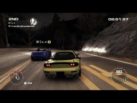 GRID 2 Multiplayer Face Off: Tier 3 Fully Upgraded Mazda RX-7 Type RZ vs. Honda S2000 in Okutama