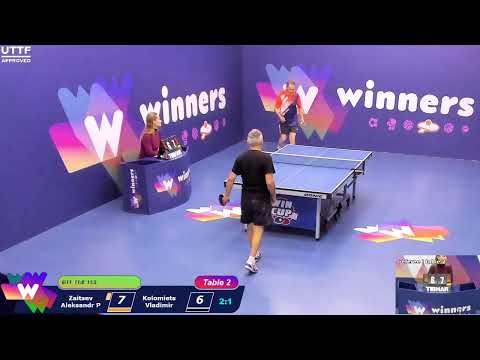 WINners CUP table 2  24.09  Zaitsev Aleksandr P - Kolomiets Vladimir 13:00