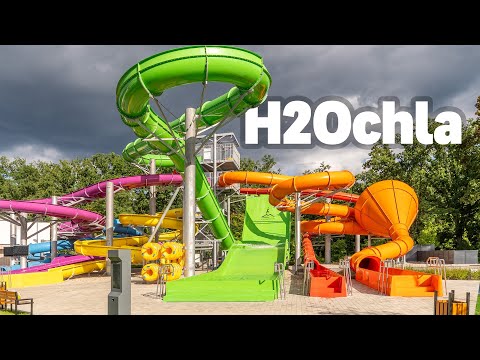 $8 Water Park in Poland: H2Ochla Zielona Góra | All Waterslides