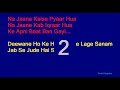 Deewane Ho Ke Hum Sonu Nigam Full Karaoke Video With Lyrics