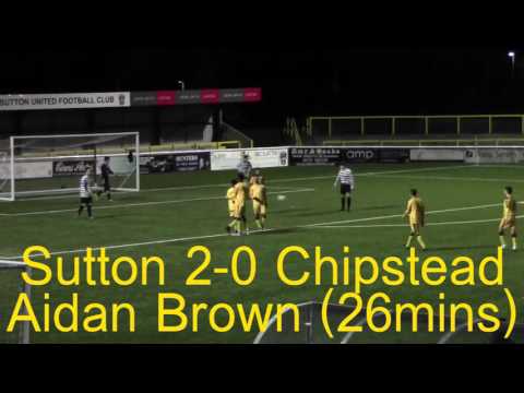 Sutton United U18s 4 vs 0 Chipstead U18s