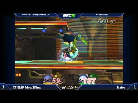 NEC 13 - CT Mew2King vs Nairo - Grand Finals - SSBB