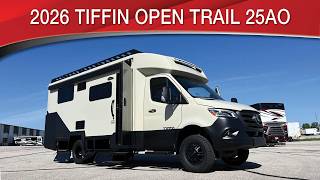 A preview image of the linked video showcasing 2026 Tiffin Open Trail 25AO