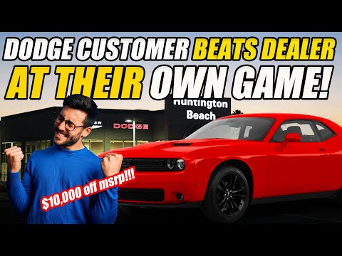 FINALLY! CUSTOMER BEATS DODGE DEALER AT THEIR OWN GAME!