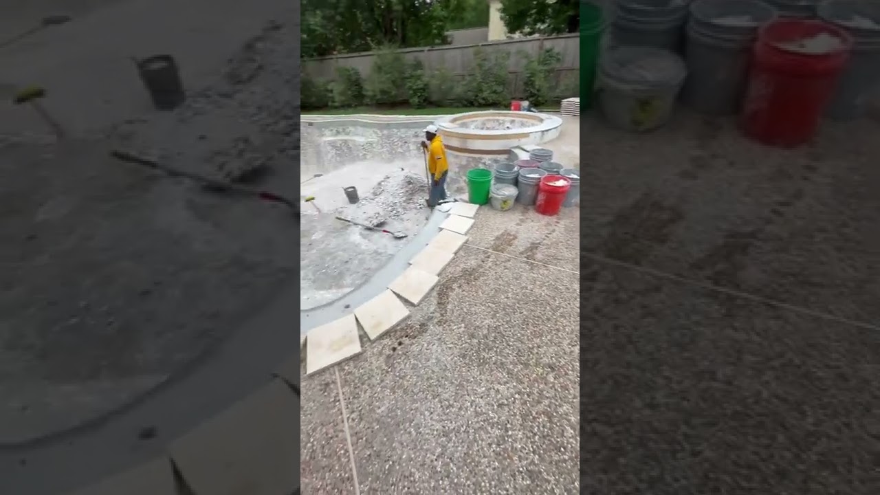 Pool remodel