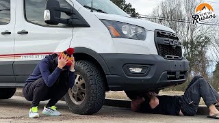 An Unexpected Start to Our Travel Day | Van Life