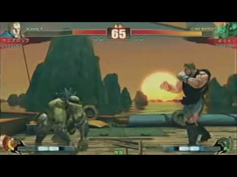 (Aoki & Chari & KOK) vs (? & Kenyarock & Shimakawa) #1 {Block B} [NSB 9]