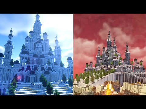 151owners - Grox Used My Build in his Video! (Minecraft Timelapse - Baroque Fantasy Palace)