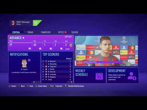 AC Milan career mode season 2 episode 7
