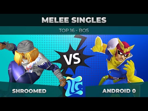 Shroomed vs Android 0 - Melee Singles: Top 16 - Low Tide City | Sheik vs Falcon