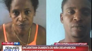 Encuentran osamenta de niña desaparecida en Vallejuelo de San Juan Encuentran osamenta de niña desaparecida en Vallejuelo de San Juan