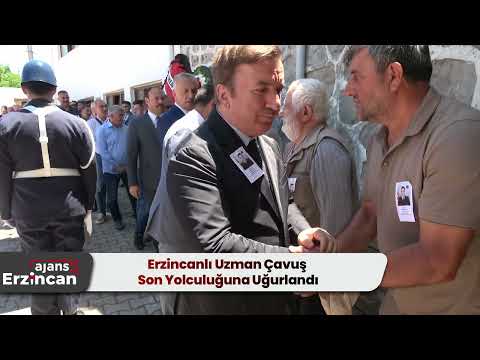 Erzincanlı Uzman Çavuş Son Yolculuğuna Uğurlandı