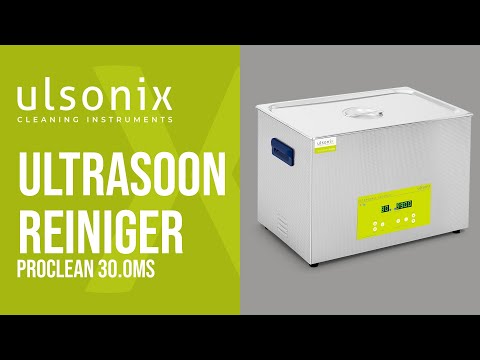 Video - Ultrasoon reiniger - 30 l - 600 Watt