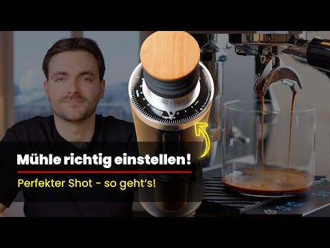 Espressomühle richtig einstellen! So schmeckt Espresso nicht mehr bitter oder sauer