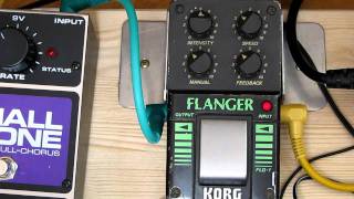 Video thumbnail for Korg Flanger FLG-1 by gitarreundeffekte