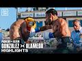 Albert Chop Chop Gonzalez Vs Aaron Alameda Official Fight Highlights