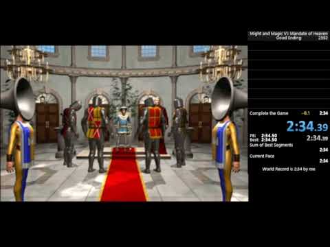 Might and Magic VI Good Ending Speedrun (2:34)
