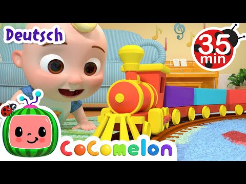 Das Zug-Lied | Kinderlieder und Cartoons | CoComelon | Moonbug Kids Deutsch