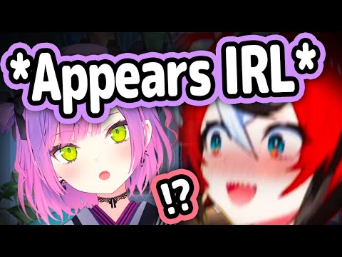 Towa Appears IRL During Stream And Made Bae Scream【Hololive】