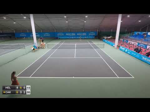 Sara Cakarevic - Malene Helgo [3] (W40 Macon 2023 QR1) (Set 3)