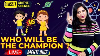 Who Will Be The Champion ? | Boys vs Girls Competition - Science and Maths Questions | CBSE Class 7