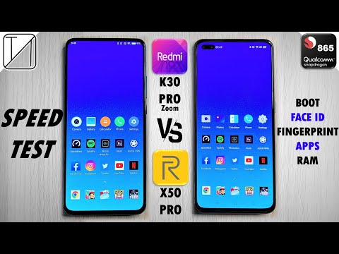 Redmi K30 Pro vs Realme X50 Pro Speed Test