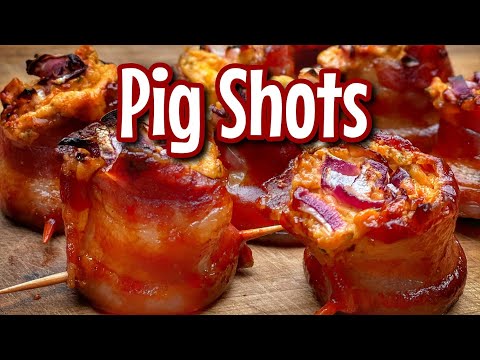 Pig Shots - delicious finger food from the grill -- Westmünsterland BBQ